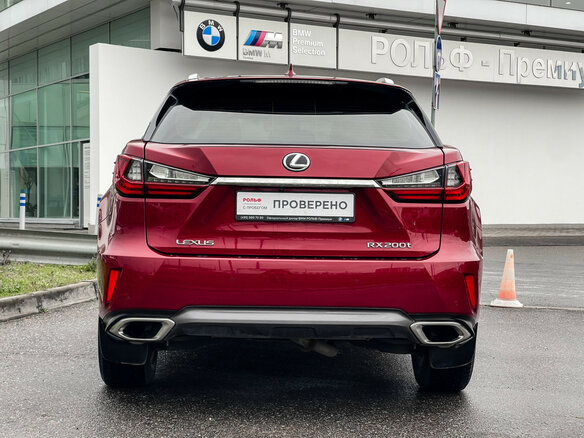 2017 Lexus RX 200t IV, красный, 3697000 рублей - вид 5