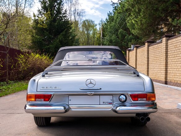 1968 Mercedes-Benz SL-Класс 280 5-speed II (W113), серый, 15500000 рублей - вид 8