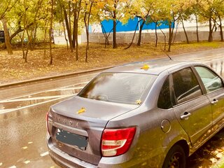 2022 Lada (ВАЗ) Granta Euro-2 I Рестайлинг, серый, 560000 рублей, вид 3