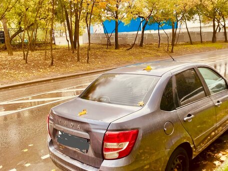 2022 Lada (ВАЗ) Granta Euro-2 I Рестайлинг, серый, 550000 рублей, вид 3