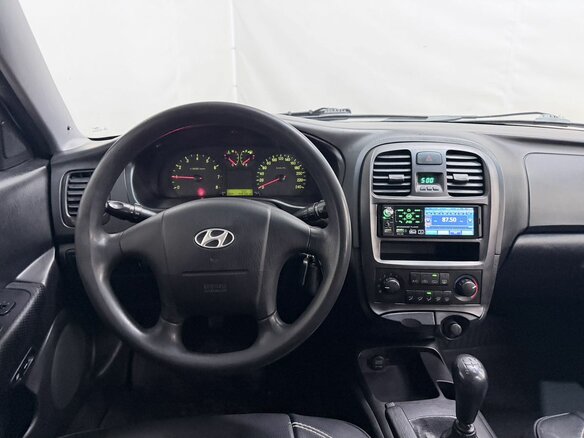 2007 Hyundai Sonata ТагАЗ IV (EF) Рестайлинг, серебристый, 438000 рублей - вид 15