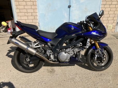 2005 Suzuki SV 1000, синий, 400000 рублей, вид 3