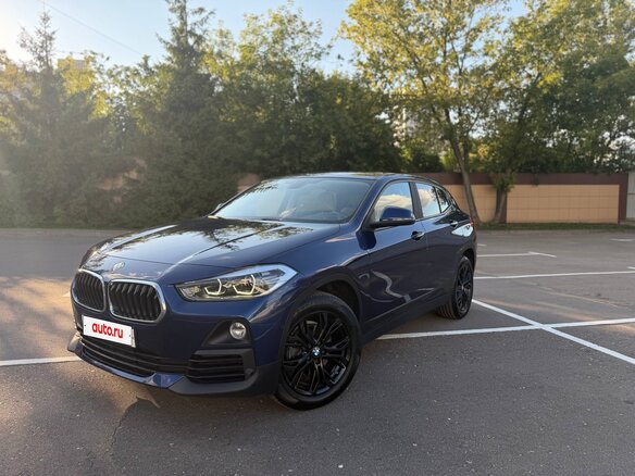 2018 BMW X2 sDrive18i I (F39), синий, 2150000 рублей