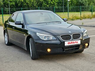 2007 BMW 5 серии 525xi V (E60/E61), чёрный, 1179000 рублей, вид 1