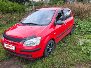 2004 Hyundai Getz I, красный, 320000 рублей, вид 1