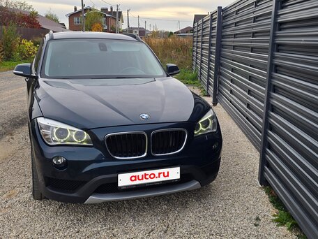 2013 BMW X1 20i I (E84) Рестайлинг, синий, 1289000 рублей, вид 4