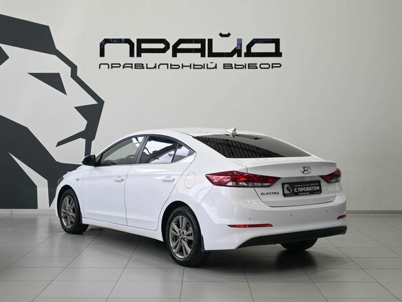 2018 Hyundai Elantra VI (AD), белый, 1319900 рублей - вид 5