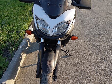2013 Suzuki V-Strom DL 650, белый, 635000 рублей, вид 3