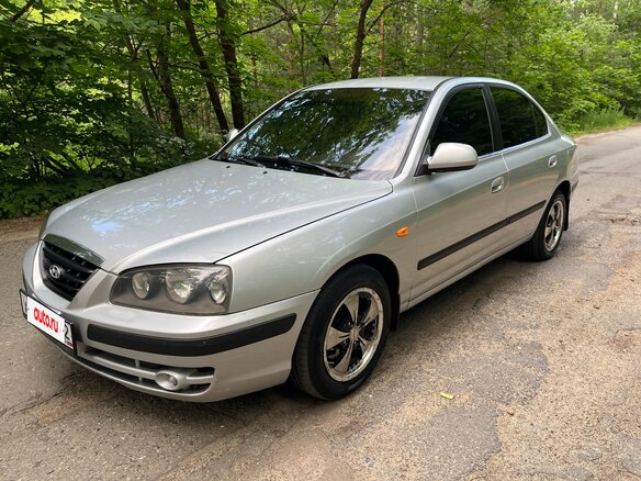2004 Hyundai Elantra III (XD2) Рестайлинг, серебристый