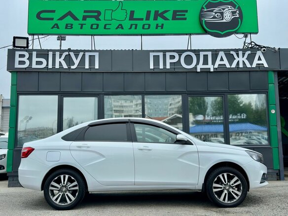 2021 Lada (ВАЗ) Vesta I, белый - вид 3