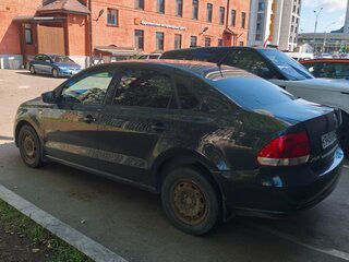 2013 Volkswagen Polo V, чёрный, 539000 рублей, вид 5