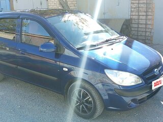 2007 Hyundai Getz I Рестайлинг, синий, 500000 рублей, вид 4