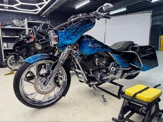 2009 Harley-Davidson Street Glide, чёрный, 1000000 рублей, вид 5