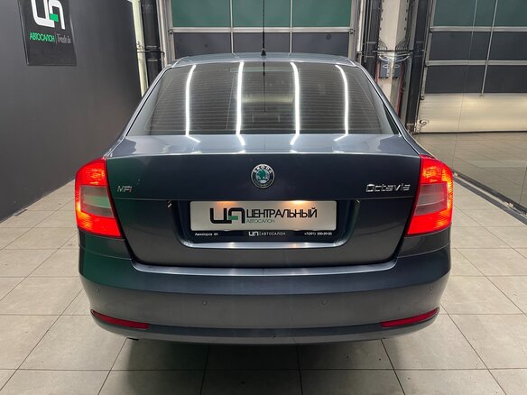 2010 Skoda Octavia II (A5) Рестайлинг, серый - вид 4