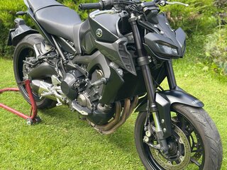 2017 Yamaha MT-09 (FZ-09), чёрный, 830000 рублей, вид 1
