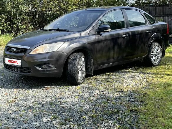 2008 Ford Focus II Рестайлинг, серый - вид 1