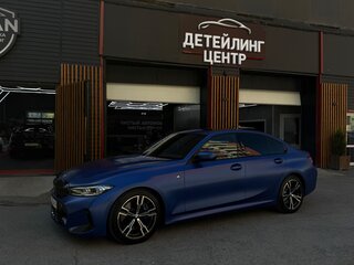 2022 BMW 3 серии 320i VII (G2x) Рестайлинг, синий, 4700000 рублей, вид 3