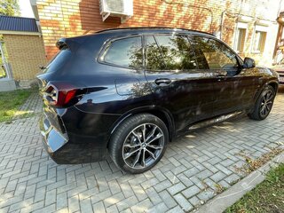 2021 BMW X3 30i xDrive III (G01) Рестайлинг, синий, 5100000 рублей, вид 5