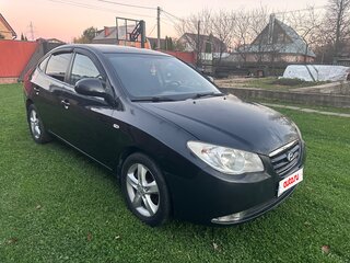 2008 Hyundai Elantra IV (HD), чёрный, 450000 рублей, вид 4