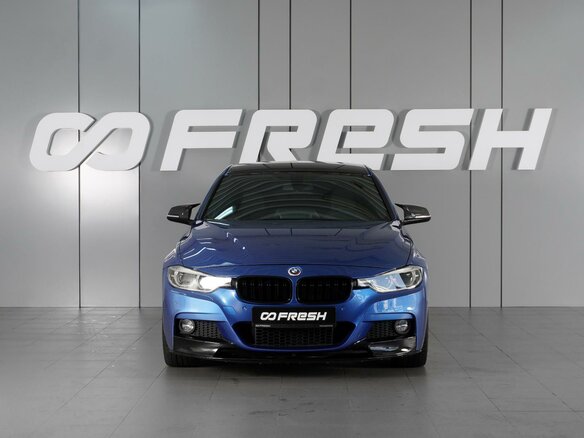2018 BMW 3 серии 320i xDrive VI (F3x) Рестайлинг, синий - вид 2