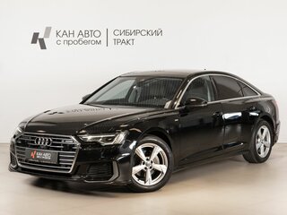 2019 Audi A6 40 TDI V (C8), чёрный, 3800000 рублей, вид 1