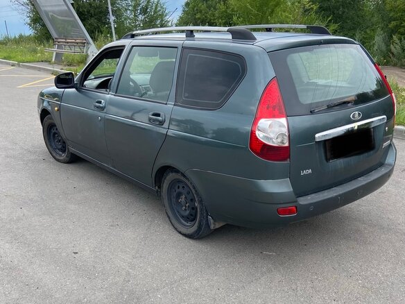 2010 Lada (ВАЗ) Priora I, зелёный, 200000 рублей - вид 6