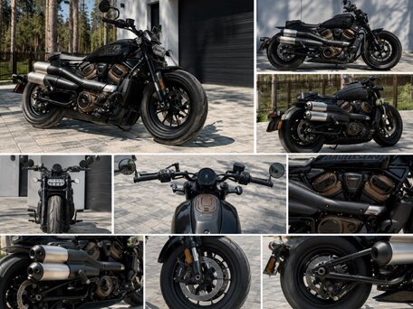 2023 Harley-Davidson Sportster S, чёрный, 1890000 рублей, вид 3