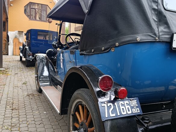 1923 Willys Knight Model 20, синий - вид 32