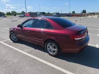 2008 Hyundai Sonata V (NF) Рестайлинг, пурпурный, 630000 рублей, вид 5