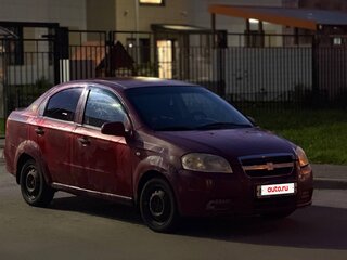 2007 Chevrolet Aveo I Рестайлинг, красный, 140000 рублей, вид 3