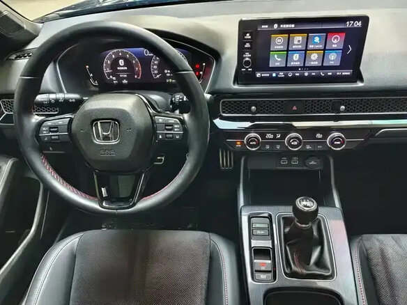 2023 Honda Civic XI, чёрный, 1550444 рублей - вид 12