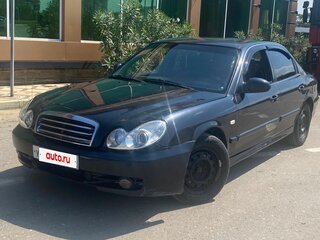 2006 Hyundai Sonata ТагАЗ IV (EF) Рестайлинг, чёрный, 295000 рублей, вид 1