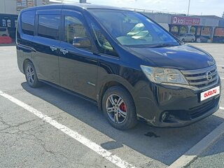 2013 Nissan Serena IV (C26), чёрный, 1220000 рублей, вид 3