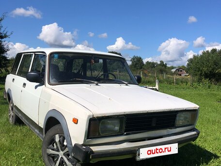1990 Lada (ВАЗ) 2104 4-speed, белый, 70000 рублей, вид 4