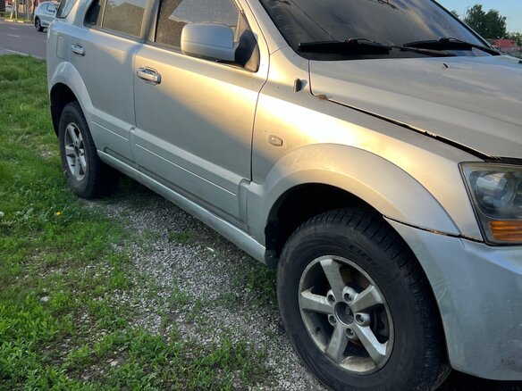 2006 Kia Sorento I Рестайлинг, серый, 430000 рублей - вид 2