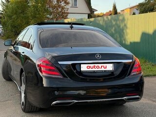 2019 Mercedes-Benz S-Класс 350 d Long VI (W222, C217) Рестайлинг, чёрный, 4980000 рублей, вид 2