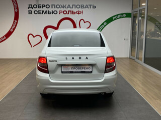 2020 Lada (ВАЗ) Granta I Рестайлинг, белый, 570000 рублей, вид 5