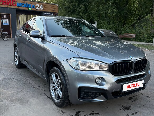 2019 BMW X6 30d II (F16), серый, 4100000 рублей - вид 2