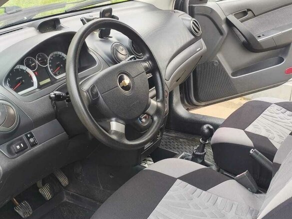 2008 Chevrolet Aveo I Рестайлинг, серый, 290000 рублей - вид 6
