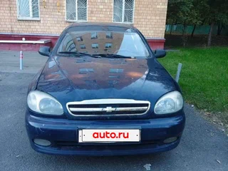 2008 Chevrolet Lanos I, синий, 65000 рублей, вид 1