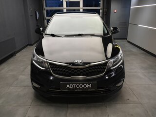 2016 Kia Rio III Рестайлинг, чёрный, 1057000 рублей, вид 2