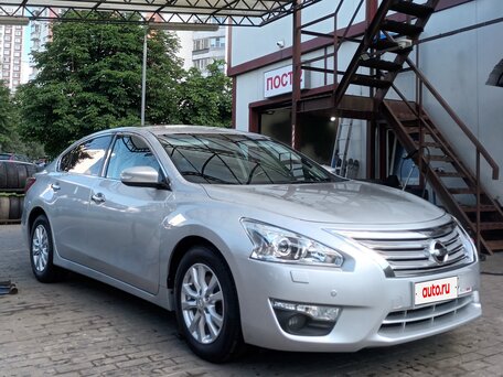 2014 Nissan Teana III (L33), серебристый, 1770000 рублей, вид 4