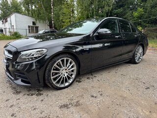 2020 Mercedes-Benz C-Класс AMG 43 AMG IV (W205) Рестайлинг, чёрный, 4700000 рублей, вид 2