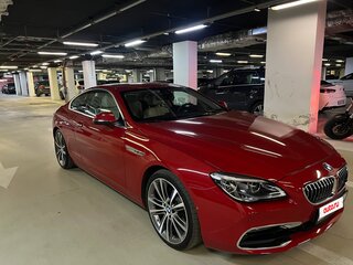 2015 BMW 6 серии 640d xDrive III (F06/F13/F12) Рестайлинг, красный, 3900000 рублей, вид 3