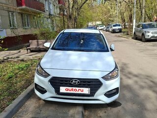 2019 Hyundai Solaris II, белый, 1350000 рублей, вид 1