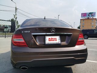 2012 Mercedes-Benz C-Класс 180 BlueEFFICIENCY III (W204) Рестайлинг, коричневый, 1500000 рублей, вид 4