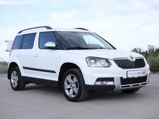 2016 Skoda Yeti I Рестайлинг, белый, 964555 рублей, вид 3