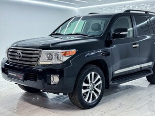 2012 Toyota Land Cruiser 200 Series Рестайлинг 1, чёрный, 4350000 рублей, вид 5