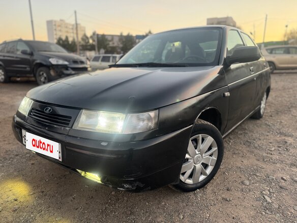 2007 Lada (ВАЗ) 2112, синий, 110000 рублей