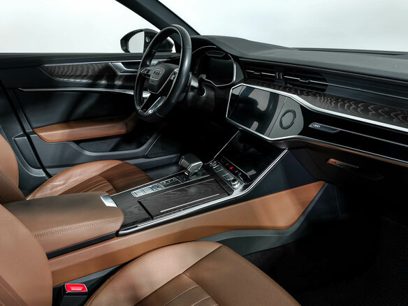 2020 Audi A6 45 TFSI V (C8), серый, 4150000 рублей - вид 14